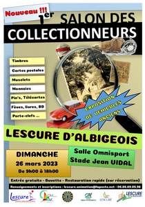 Affiche exposition Lescure
