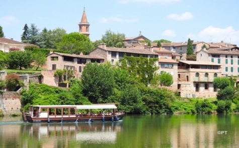 Le Tarn et le quartier de la Madeleine