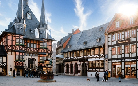 Das Rathaus in Wernigerode