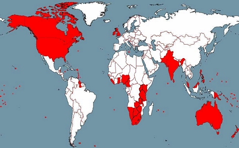L'anglais dans le monde...
