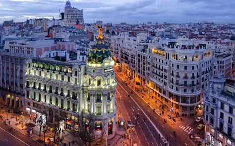 Gran via Madrid