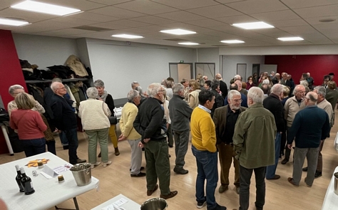 Avant les discours...